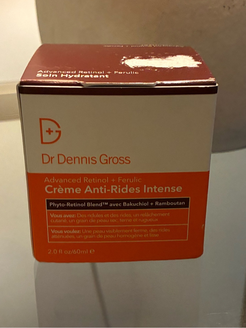 Dr Dennis Gross Advanced Retinol + Ferulic Intense Wrinkle Cream NEW